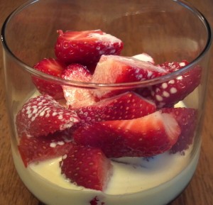 Strawberries and cream