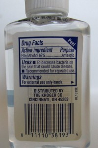 Sanitizer ingredients