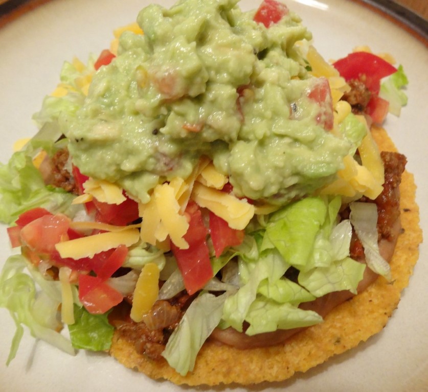 Beef Tostada