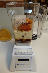 Peach Ice Cream - Blendtec