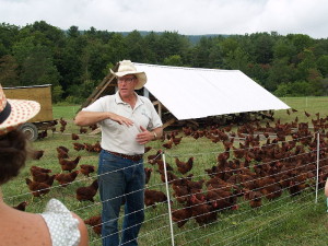 Joel Salatin at Polyface Farm