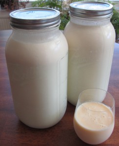 Raw milk from Healthyway Dairy