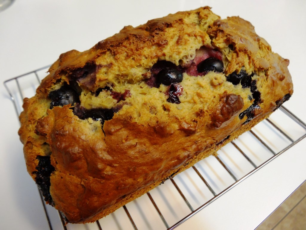 Blueberry Banana Nut Bread